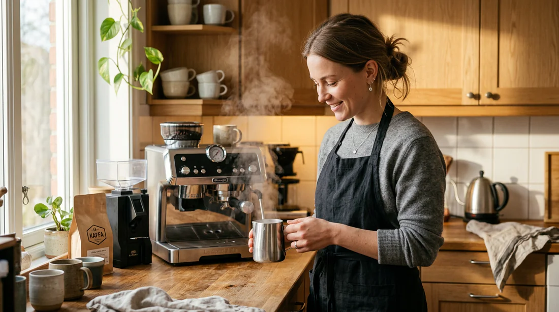 Utilisation quotidienne de la Delonghi Magnifica S en mode eco